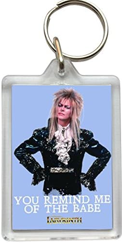 Labyrinth - David Bowie Key Ring