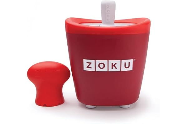 Zoku ZK110-RD Pop Maker Sorbetière Instantanée Rouge