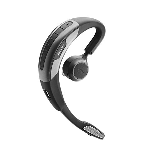 Jabra Motion Bluetooth Mono-Headset (kabelloses In Ear Headset zum telefonieren mit Comfort Eargels und SprachfÃ¼hrung, geeignet fÃ¼r Handy, Smartphone, Tablet und PC) schwarz
