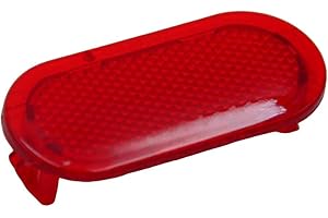 GENERIC East Coast Autos - 2pcs Red Door Panel Warning Light Reflector 6Q0947419 for VW Beetle Caddy Polo