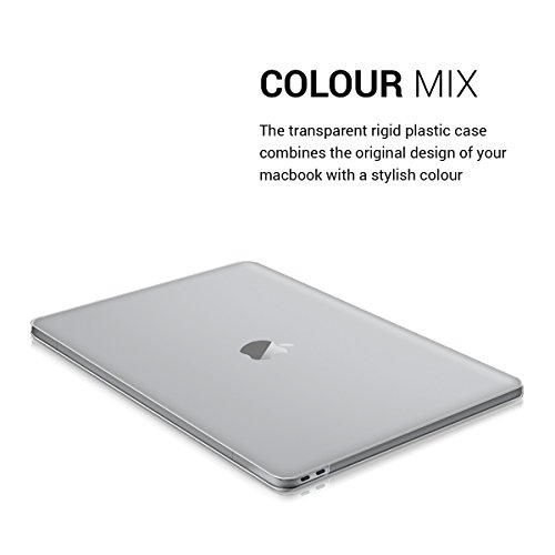 kwmobile Crystal Hülle für Apple MacBook Pro 15″ (ab 2016) Touchbar Hard Case – dünne durchsichtige transparente Schutzhülle Cover Tasche Transparent - 4