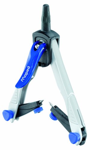 Maped Technic Compact - Comp  s con accesorios intercambiables  estuche con 5 piezas 