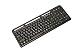 Produktbild Tastatur Deutsch Arabisch USB Multimedia Schwarz PK703