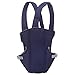 Liying® Infant Newborn Baby Padded Comfortable Carrier 3 in one Position Adjustable Ergonomic Backpack Sling Wrap (Dark Blue)