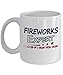 Produktbild Funny 4th of July Coffee Mug 11 OZ - Fireworks Expert If I Run You Run - American Patriot Pride Novelty Cup Great Gift Idea For For Men, Dad, Man, Husband, Him, Son for Veterans Day, Memorial Day