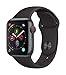 Produktbild APPLE WATCH SERIES 4 GPS  CELLULAR 40mm CAJA ALUMINIO GRIS ESPACIAL CON CORREA DEPORTIVA NEGRA - MTV