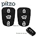 PITZO Replacement 3 Button Remote Rubber Keypad/Flip Car Key Shell/Case/Body For Hyundai i20 Old Model (Below 2012)-Pack Of 2 RS.290.00
