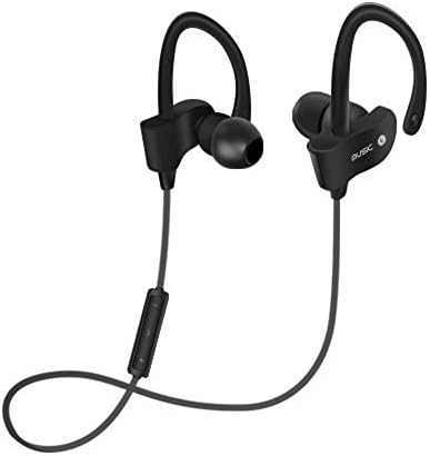 Wireless Bluetooth Headset Earbud Ear Stereo Sports Earphones for Gym Sweatproof 6 Hour Battery Noise Cancelling Headsets 4.1 Dual Universal Fit Iphone, Samsung LG HTC Motorola Ipod Vivid Colors