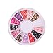 4 Wheels Combo Set 576pcs Nail Art Fimo Slices Tips Decal Pieces Accessories 3D DIY Decoration - Heart, Animal, Fruit, Butterfly Pattern by Nails gaga