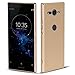 Produktbild Conie Basic Slim Cover kompatibel mit Sony Xperia XZ2 Compact, Extra dünne Anti Fingerprint Hülle Schutzhülle Rutschfeste Oberfläche (Gold Matt Finish)