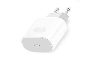 SUNRSON Ładowarka do iPhone'a, 25 W, adapter USB C do iPhone 15, 14, 13, 12, 11 Pro/Pro Max/Plus/Mini/SE/XS/XR/8, iPad, wtyczka USB C, zasilacz sieciowy, szybka ładowarka, wtyczka sieciowa