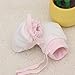 Vovotrade® Baby Infant Boys Girls Cute Cartoon Anti Scratch Mittens Soft Rope Gloves Gift (Pink)