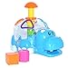 Wishtime Baby Funny Hippo Shape Sorter Block Toy Toddler Children Activity Animal Shape Block Toy