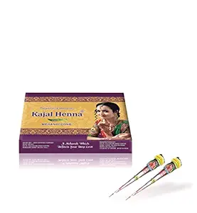 Kajal Henna Jumbo Mehandi Cone ( Silver Wrapper ) - Pack of 12