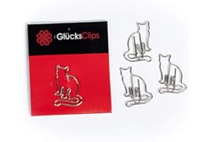 VEASION X Paperclip I Paper Clips, 11 graffette per ufficio o casa, C028