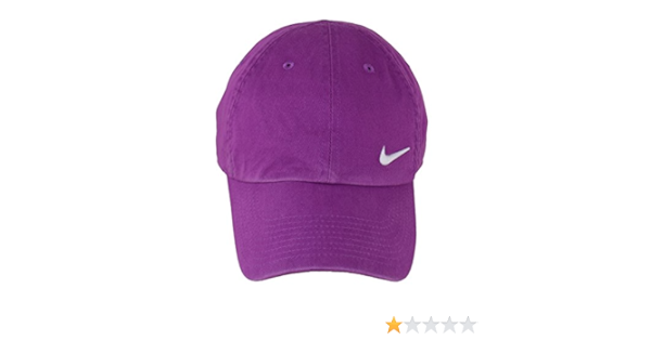 white nikes with purple swoosh