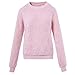 Produktbild Geili Bluse Damen,Frauen Herbst Winter Solid Plüsch Sweater Nachahmung Lammfell Rundhals Langarm Bluse Pullover Top Shirt Sweatshirt