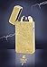 Produktbild TESLA Lighter T08 | Lichtbogen Feuerzeug, Plasma Double-Arc, elektronisch Wiederaufladbar, Aufladbar mit Strom per USB, Ohne Gas und Benzin, mit Ladekabel, in Edler Geschenkverpackung, Drache Gold