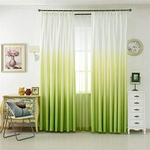 Osenschal Schlaufenschal Gardine M Farbverlauf Voile Transparent