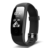 Elenxs Smart Bluetooth Armband Uhr OLED Puls Monitor Wasserdichte IP67 Fitness Activity Tracker