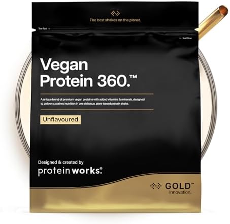Protein Works | Vegan Protein 360 - Gold, Non aromatizzato, 1kg