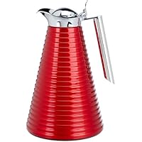 Alfi Achat - Jarra Térmica Aluminio lacado, color rojo, 1 Litro