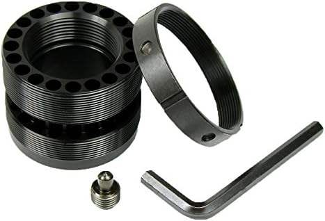 Qualilty Standard Barrel Nut with Steel Jam Nut Ring for Free Float Quad Rail .223/5.56