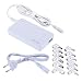 Produktbild NEW POW 90W Ladegerät Universal Netzteil 15V 16V 18.5V 19V 19.5V 20V Tragbares Kabel Ladegerät Ultrabooks Portable Tablet Notebooks AC Adapter 15-20V 5A für Acer Sony Samsung Lenovo Toshiba Dell Asus Medion mit 5V 2A USB Port für Samsung HTC Nokia GPS MP3 MP4 Automatische Spannung