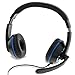Produktbild PC Gaming Kopfhörer, Fosmon [3.5mm TRSS Jackport] Stereo Audio Wired Headphones mit Mikrofon und Volumen Steuern Remote für PC xBox PS4 (Schwarz / Blau)