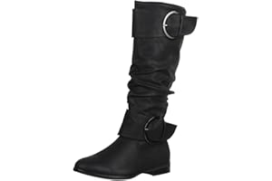 Elara Chunkyrayan Women's Slip-On Boots