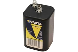 1x Varta Longlife 431 4R25X, 6 V battery, 8500 mAh