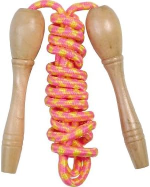 WDK Partner Skipping Rope with Wooden Handles