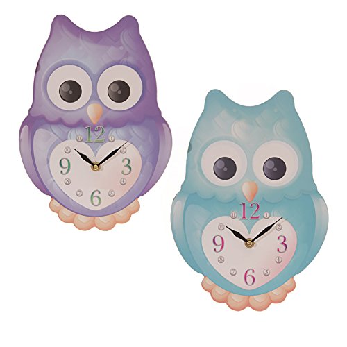Shaped Picture Clock - Ted Smith Cute Owl