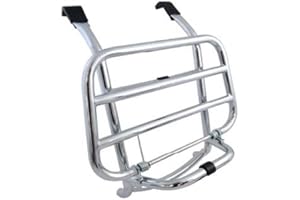 GENERICO F.A. ITALIA Portapacchi Anteriore Cromato per Piaggio Vespa GT SUPER GTS 125 250 300 GTV FINO AL 2018