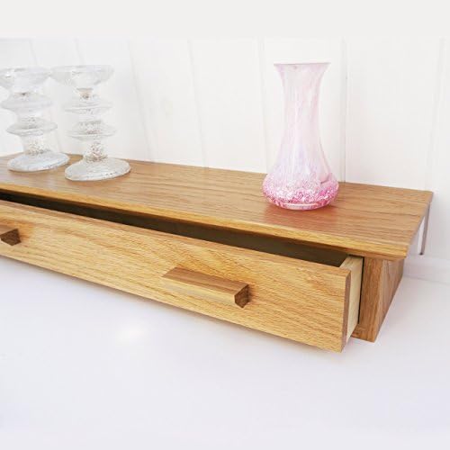 Oak Shelf with Drawer