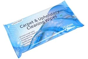 EcoTech 59557EC Carpet and Upholstery Cleaning Wipe Flow, White (Pack of 20)