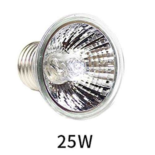 LouiseEvel215 Rettile Basking Spot Climb Lampada per Animali Spettro Completo UVA UVB Tartaruga Tuff Lampada alogena antispruzzo Lampada da Sole Riscaldamento Tartaruga