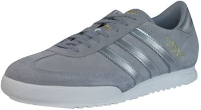 adidas beckenbauer grey trainers