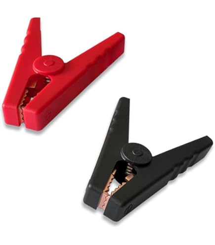 4Pcs Battery Jumper Cable Clamps, Heavy Duty Car Battery Charger Alligator Clips - View #7