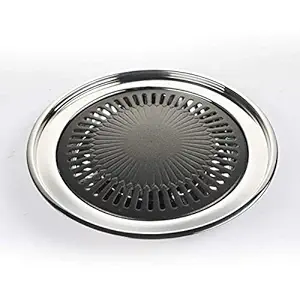 CHEFMAN Gas Grill Non Stick Coating with Multifunctional Grill with Non Stop Cooking-Black