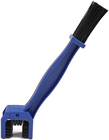 Honearn Blue Cleaning Motorcycle Chain Brush Outdoor Sports Motorbike Chain Cleaning Brush Mountain Road Bike Wheel Crankset Brush Cycling Chain Cleaner Maintenance Tool Kit