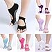Produktbild HANO 1 Paar Cotton Yoga Socken halbe Zehe-Knöchel-Durable Fünf-Finger-No-Rutsch