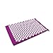 Produktbild JKPA - Yogamatte Akupressurmatte, Massage-Matte, Fakir-Matte, Entspannungsmatte, Yantra-Matte, Yoga-Matte (Farbe : Lila)