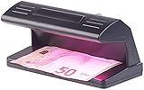 Geldscheinprüfer inklusive deutscher Anleitung. Geldscheintester - Außerdem relevant oder passend zu: Schwarzlicht Lampe, Geldschein, Banknoten, Scanner, Geld