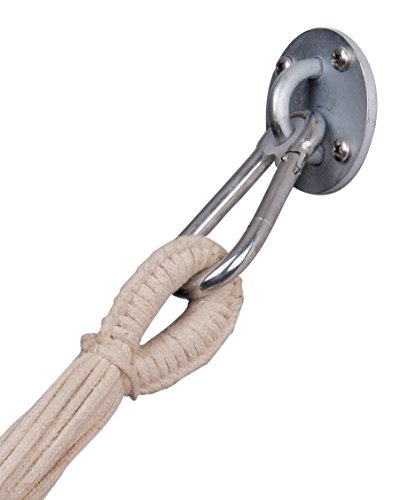 Preisvergleich Produktbild 2 Stück Easy Haken, Hängemattenhaken, Wandbefestigung Belastbarkeit 200kg!