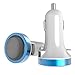 Produktbild doppelt-Port Schnelle USB-Auto-Ladegerät Zigarette Ladegerät für Apple Smartphones iPhone iPad iPod Android iOS Tischgeräte