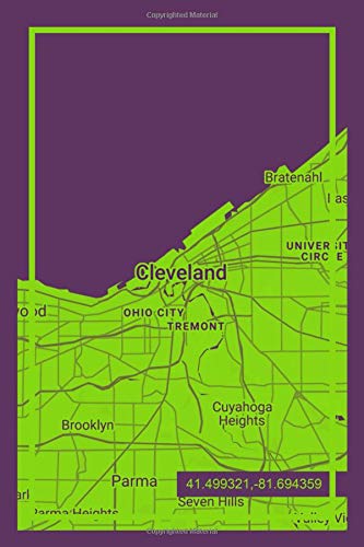 Notebook: Cleveland Ohio Design Notpad Journal for Men Women & Kids