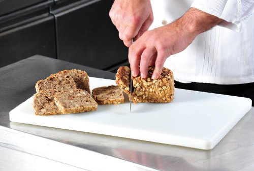 Kesper 30151 HACCP Schneidebrett Kunststoff 53 x 32,5 x 1,5 cm, weiß - 2