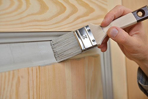HOLZLACK HOLZDECKLACK Typ Wolfgruben Werke (WO-WE) W420 als HOLZSCHUTZ Anstrich für alle Arten von Holz Lack im Innen- und Außen-Bereich / langlebig und wetterfest mit Langzeit Schutz / z.B. für Tor, Zaun, Gartenmöbel, Fensterrahmen, Türen, etc. / TÜV-GEPRÜFT und MADE-IN-GERMANY / keine Grundierung notwendig / WEISS REIN-WEISS ähnl. RAL 9010 – 5 Liter - 5