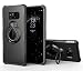 Produktbild Galaxy S8 Hülle, SsHhUu Magnetic Car Mount Rugged Stoßdämpfung & Staubabweisend Kompletter Schutz Hybrid-Koffer 360 Degree Rotating Ring Telefon Kasten für Samsung Galaxy S8 (5.8") - Schwarz